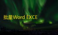 批量Word EXCEL内容替换工具 1.5 官方版